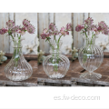 Boda delicada Glass Bud Vase Clear Glass